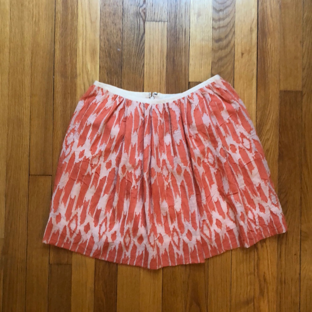 Jcrew Ikat Skirt
